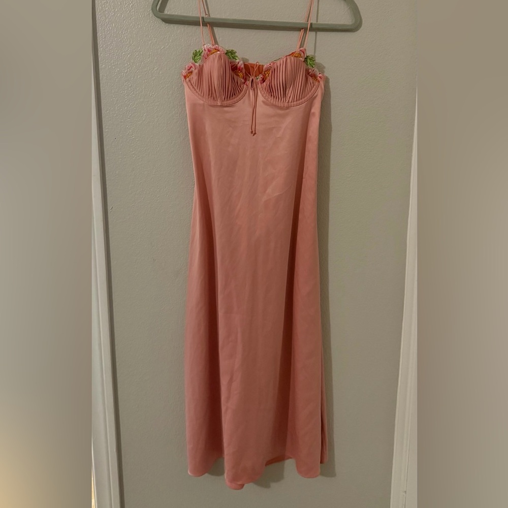 *SOLD* RARE! For Love And Lemons Lola Sample Floral Midi Dress - Picture 2 of 10